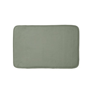 Tapete De Banheiro Chic elegante e verde-senso minimalista