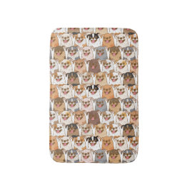 Tapete De Banheiro Chihuahua Pattern