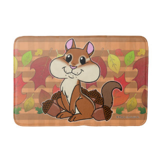 Tapete De Banheiro Chipmunk Cheeky -