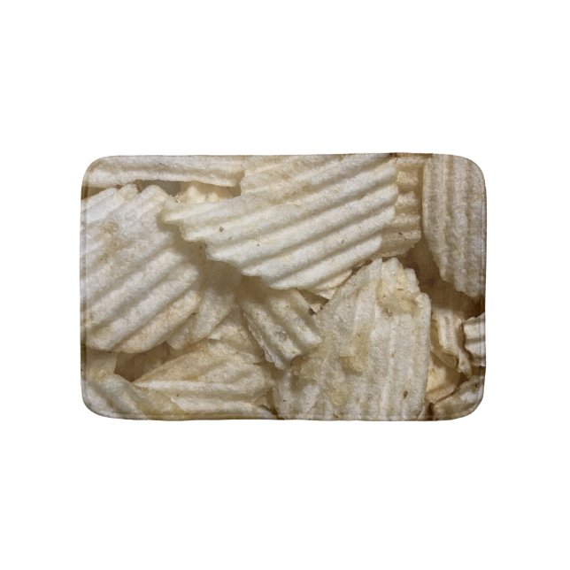 Tapete De Banheiro Chips de batata (frente)