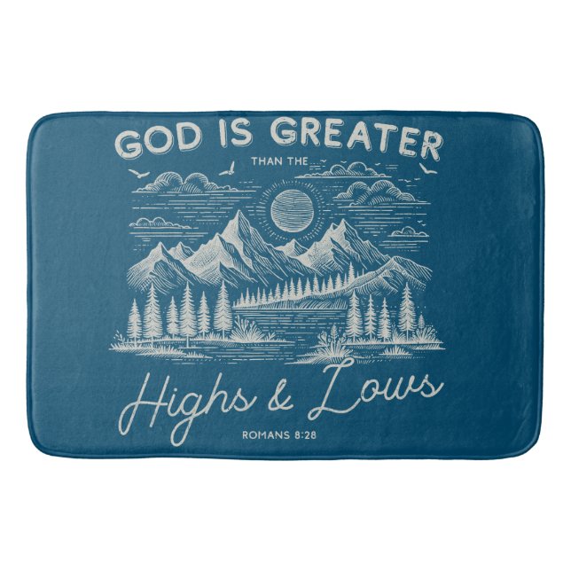 Tapete De Banheiro Christian Bathmat (Frente)