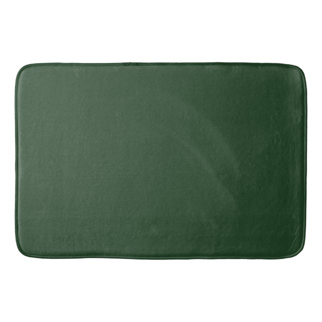 Tapete De Banheiro Christmas Green, Holiday Green, Solid Green,  (Frente)