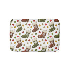 Tapete De Banheiro Christmas Wreaths