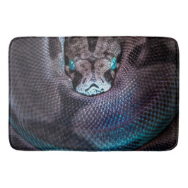 Tapete De Banheiro cinza cobra boa anaconda píton-réptil-penteado