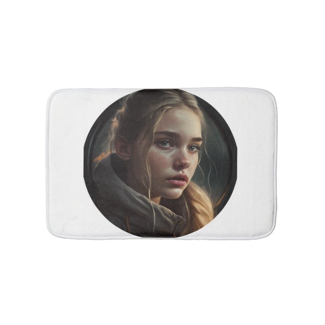 Tapete De Banheiro Circle girl (frente)