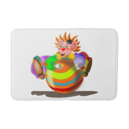 Tapete De Banheiro Circo Feliz de Bath Mat - Cores Personalizadas - T