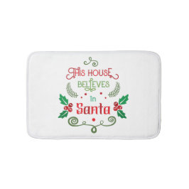 Tapete De Banheiro Citação de Natal Engraçado Editável