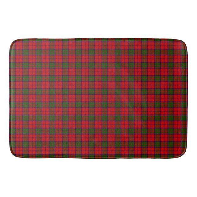 Tapete De Banheiro Clan Grant Tartan Xadrez (Frente)