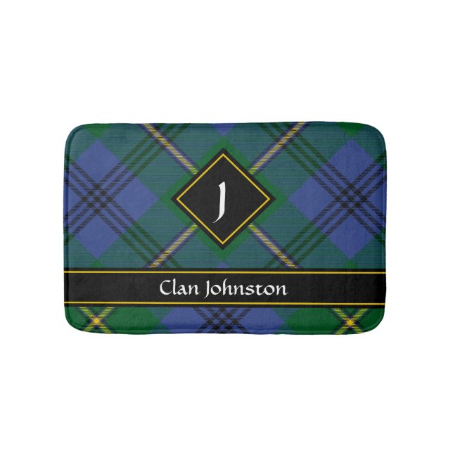 Tapete De Banheiro Clan Johnston Tartan Bath Mat (frente)