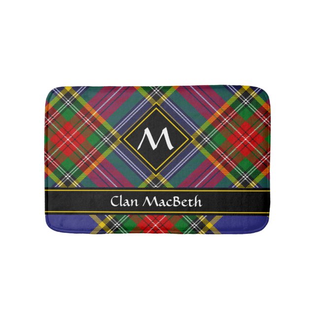 Tapete De Banheiro Clan MacBeth Tartan Bath Mat (frente)