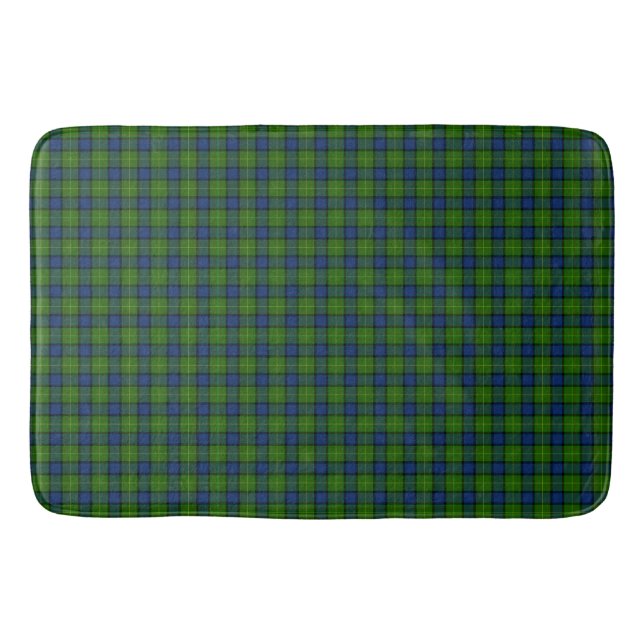 Tapete De Banheiro Clan Muir More Tartan Xadrez (Frente)