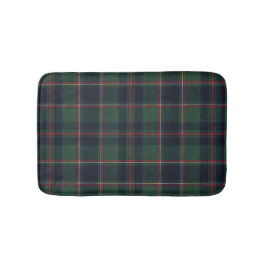 Tapete De Banheiro Classic Dark Blue Red Green Plaid Pattern