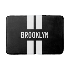 Tapete De Banheiro Clássico de Corrida de Ventilador com Nomes Person