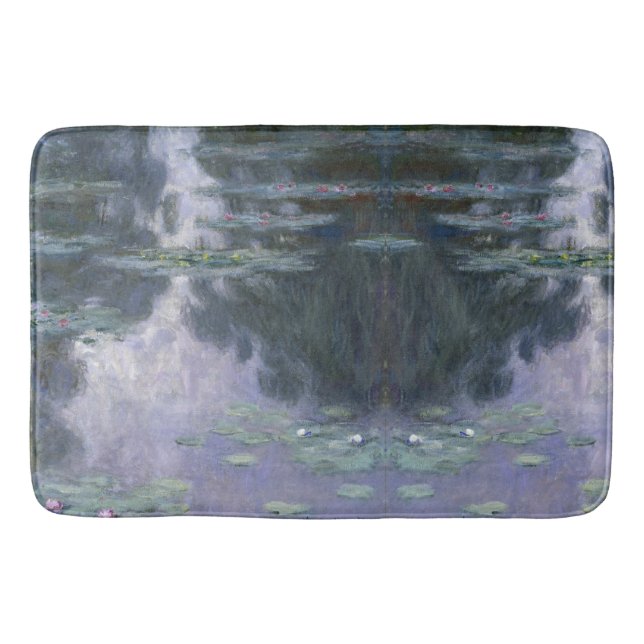 Tapete De Banheiro Claude Monet - Nymphéas Water Lilies - rosas de (Frente)