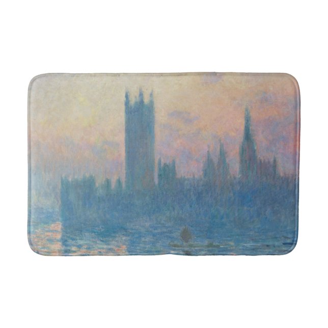 Tapete De Banheiro Claude Monet Parlamento Europeu Sunset (Frente)