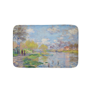 Tapete De Banheiro Claude Monet - Primavera do Sena