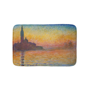 Tapete De Banheiro Claude Monet - San Giorgio Maggiore em Dusk
