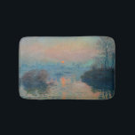 Tapete De Banheiro Claude Monet - Sunset sobre o Sena em Lavacourt<br><div class="desc">Sunset on the Seine at Lavacourt,  Winter Effect / Soleil couchant sur la Seine a Lavacourt,  effet d'hiver - Claude Monet,  Oil on Canvas,  1880</div>