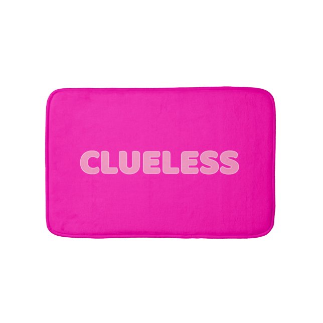 Tapete De Banheiro Clueless Eu (frente)