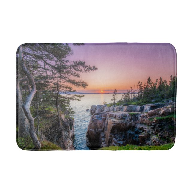 Tapete De Banheiro Coastline | Ravens Nest Acadia National Park Maine (Frente)
