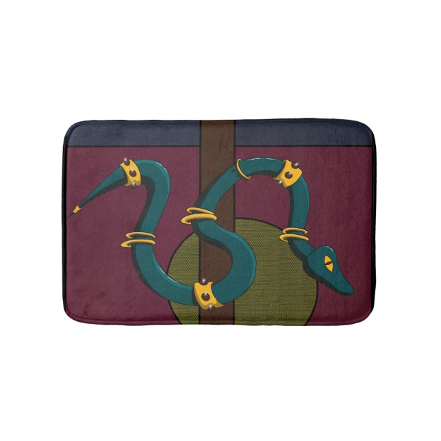 Tapete De Banheiro Cobra Sticker Carré (frente)