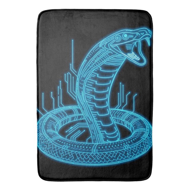 Tapete De Banheiro „Cobra – Symbol der Macht und Wachsamkeit“ (Frente Vertical)