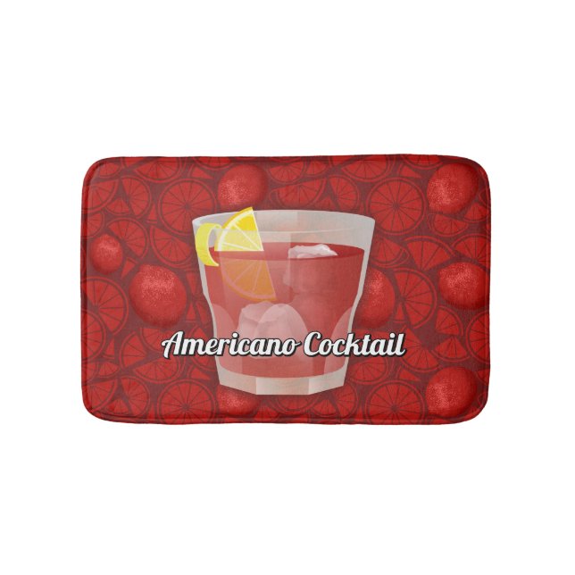 Tapete De Banheiro Cocktail Americano (frente)