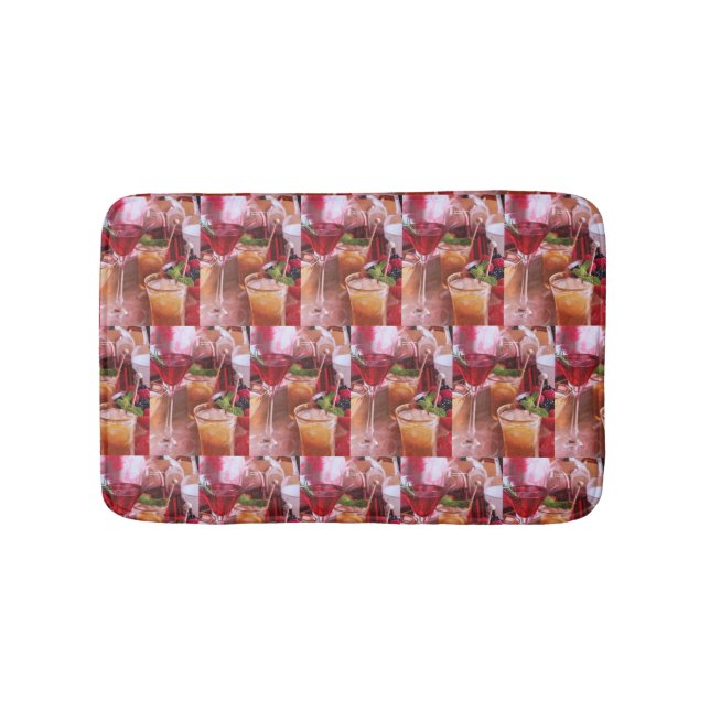 TAPETE DE BANHEIRO *** COCKTAILS GALORE** NATAL (frente)