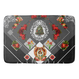 Tapete De Banheiro Colagem