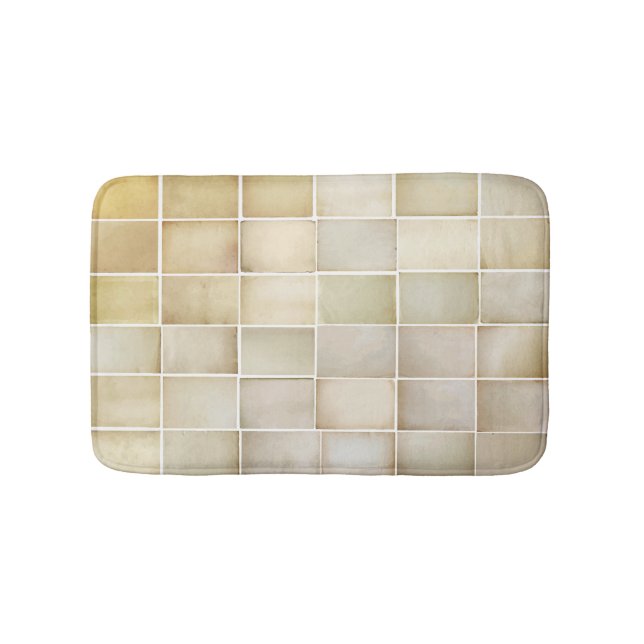 Tapete De Banheiro Coleção de safras: conjunto de papel antigo. (frente)