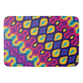 Tapete De Banheiro Colírio de Pop para Retro Negrito