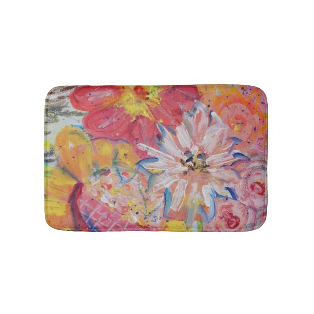 Tapete De Banheiro Colorful Suns by Lydia's Art Sangria (frente)