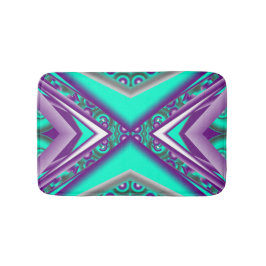 Tapete De Banheiro Concentrado Circulado Até O Ponto Abstrato