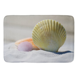 Tapete De Banheiro Conchas, Praia, Oceano, Banho, Rug Doméstico ou Ma