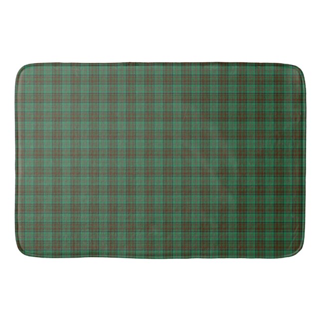 Tapete De Banheiro Condado de Irish Dublin Tartan (Frente)
