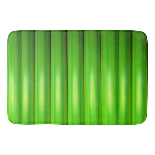 Tapete De Banheiro Conjunto de bambu verde (Frente)