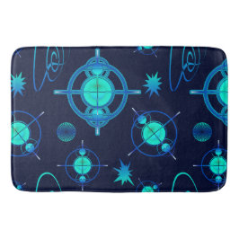 Tapete De Banheiro Connected Minds Pattern