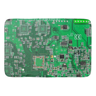 Tapete De Banheiro Conselho do Circuito do Conjunto PCB Verde do Circ