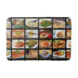 Tapete De Banheiro Conselho do menu de fotos do restaurante chinês Ta