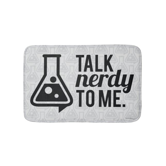 Tapete De Banheiro Conversa Nerdy (frente)