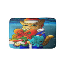 Convidado de Gato de Natal