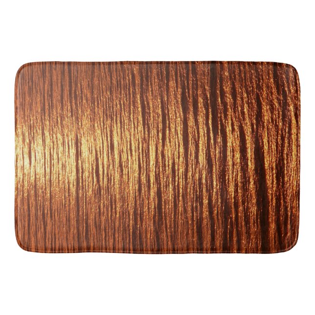 Tapete De Banheiro Copper sea pattern (Frente)