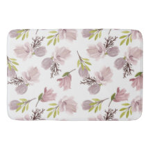 Cor de água romântica correspondente ao padrão flo