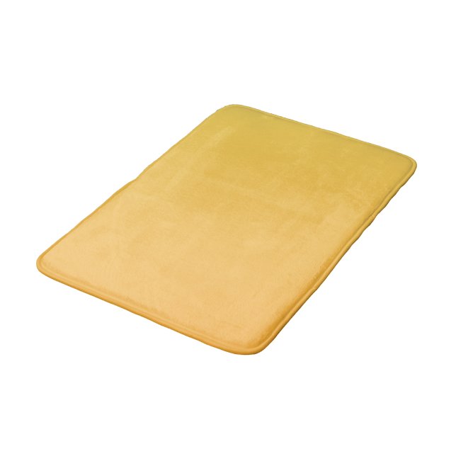 Tapete De Banheiro Cor do gradiente laranja (Criador carregado)