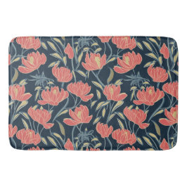 Tapete De Banheiro Coral Breeze Floral