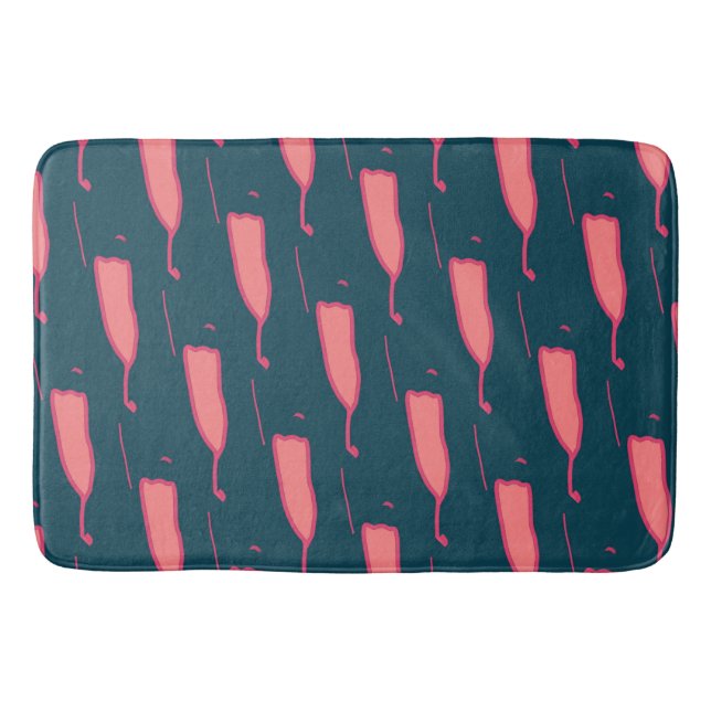 Tapete De Banheiro Cores contrastadas (Frente)