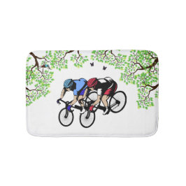 Tapete De Banheiro Corridas de bicicleta