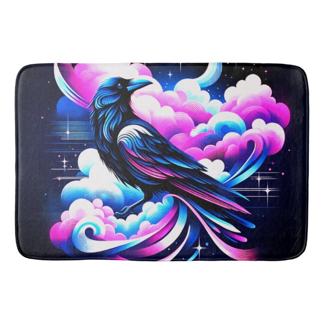 Tapete De Banheiro Corvo (Frente)