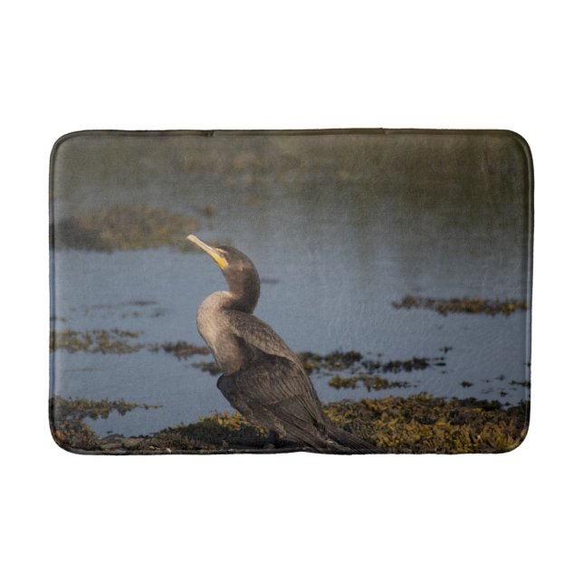 Tapete De Banheiro Corvo-marinho (Frente)