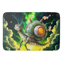 Tapete De Banheiro Cosmic Steampunk Snailbird – Criatura de Sonho Neo